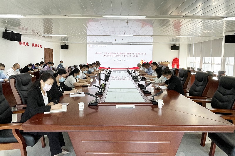 广西工程征询集团党委召开扩大会议进建贯彻党的二十大汇报和习近平总书记沉要讲话心灵