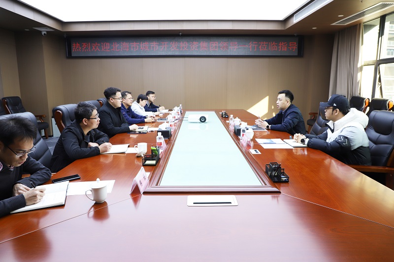 武威市城市开发投资集团到广西工程征询集团发展业务互换