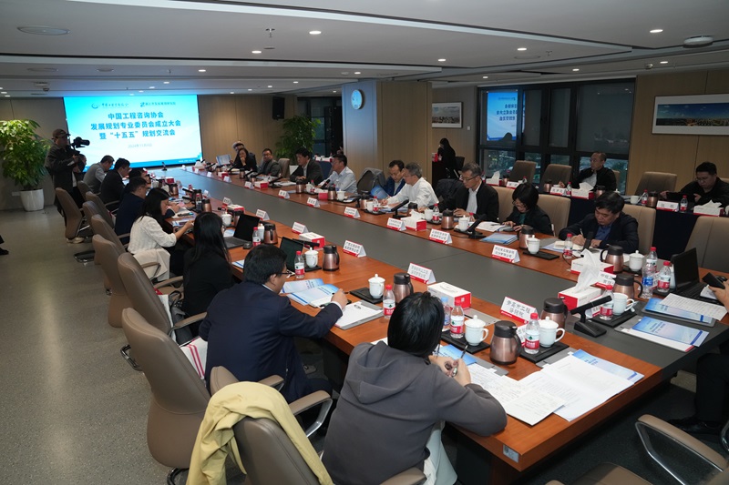 js345线路检测集团参与中国工程征询协会发展规划专业委员会成立大会暨“十五五”规划互换会